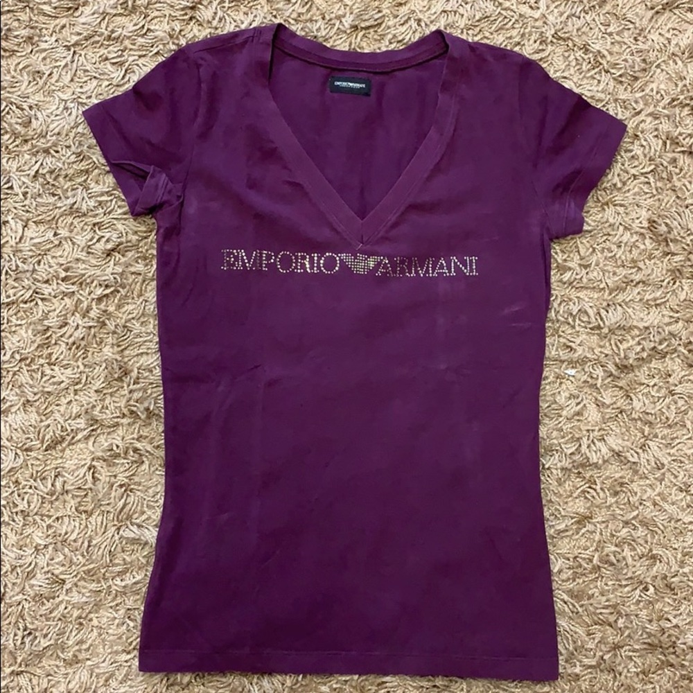 Emporio Armani v neck t-shirt